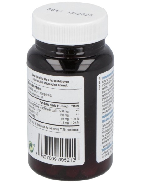 5-HTP Griffonia 30 Comprimidos de Mgdose