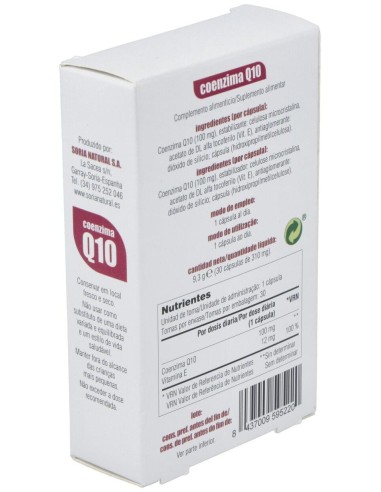 Coenzima Q10 30 capsulas de Mgdose