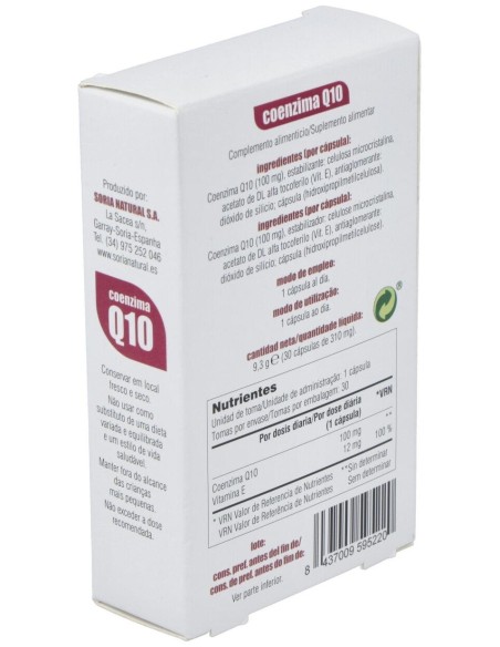 Coenzima Q10 30 capsulas de Mgdose