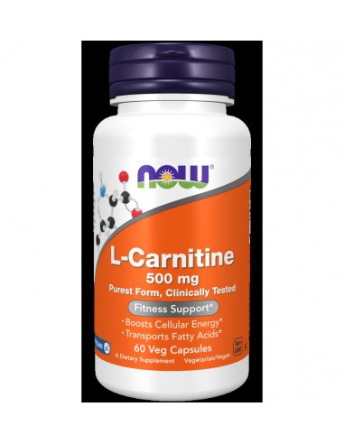 L-Carnitina 500 Mg Carnipure 60 Tabl De Now
