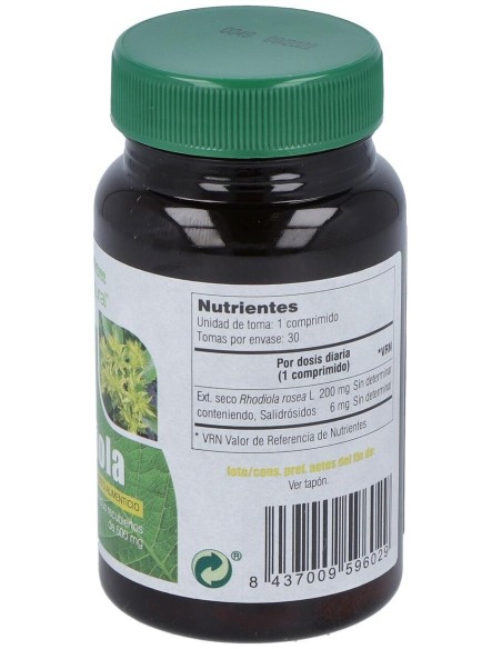 Rhodiola 30 Comprimidos de Mgdose