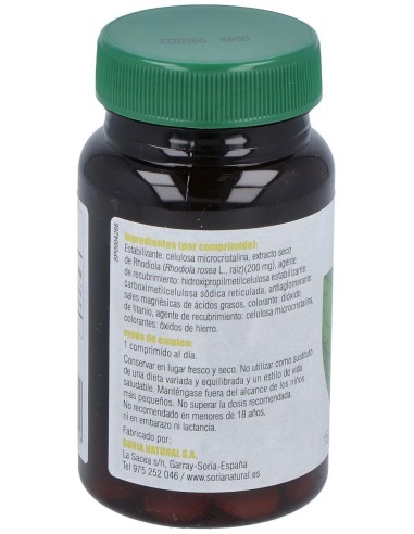 Rhodiola 500Mg.30 Comprimidos de Mgdose