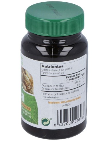 C-08 Maca 30 Comprimidos de Mgdose
