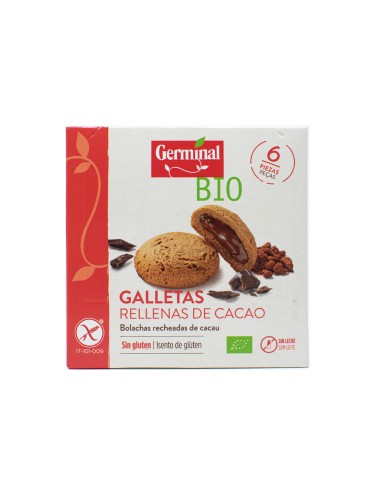Galletas S/Gluten Relle Crema Cacao Bio 200G De Germinal
