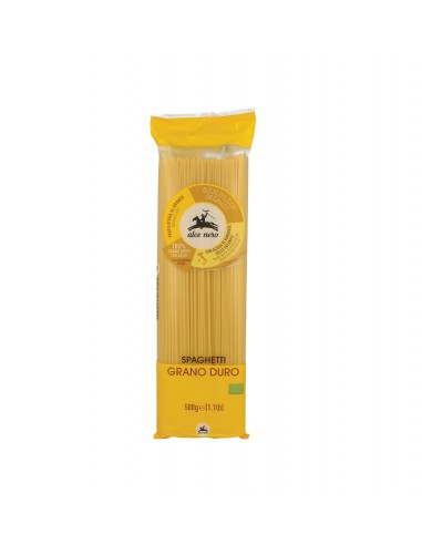 Espaguetis Trigo Duro Bio 500G De Alce Nero