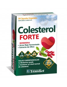 Zentrum Colesterol Forte 30 Caps X 570 Mg De Ynsadiet