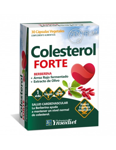 Zentrum Colesterol Forte 30 Caps X 570 Mg De Ynsadiet