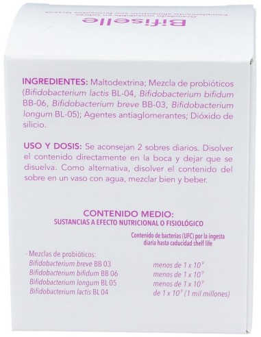 Bifiselle 30S Sobres de Bromatech