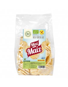 Mini Tortitas De Maiz Bio Sin Gluten 100 G De Solnatural