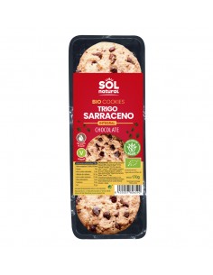Cookies Trigo Sarraceno Y Chocolate Bio 170 G De Solnatural