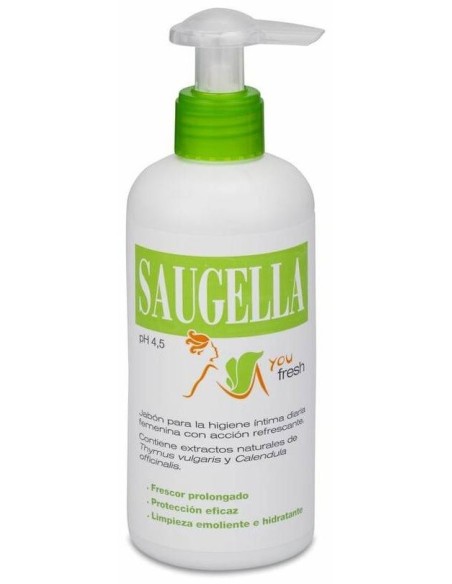 Saugella You Fresh Jabón Intimo 200 Ml Rottapharm