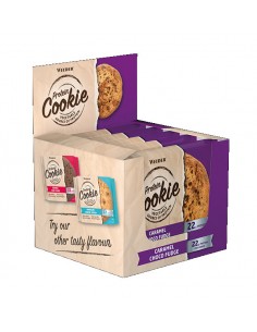 Caja 12 Protein Cookie Caramel Choco Fudge 90 G De Weider