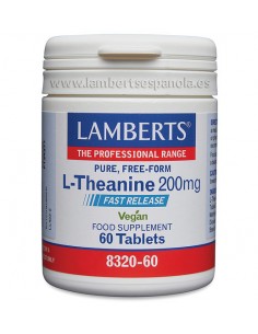 L-Teanina 200Mg 60 Tabletas De Lamberts