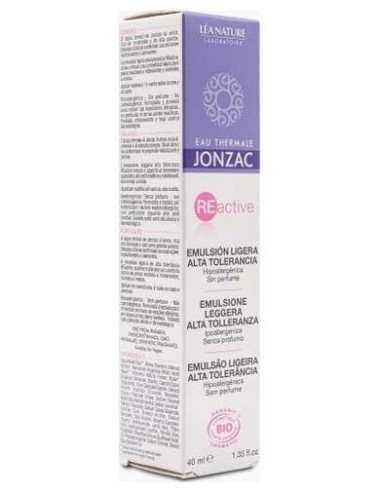 Emulsion Ligera Alta Tolerancia 40Ml. Eco-Bio de Jonzac Eco-Bio