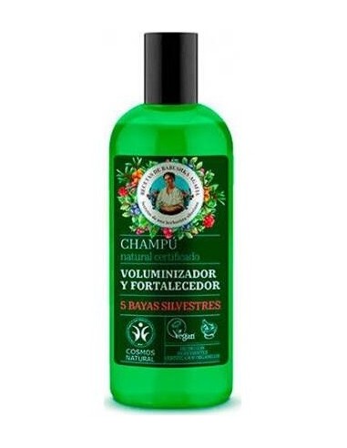 Champú Voluminizador y Fortalecedor Vegan Agafia 260 ml