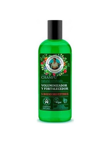 Champú Voluminizador y Fortalecedor Vegan Agafia 260 ml