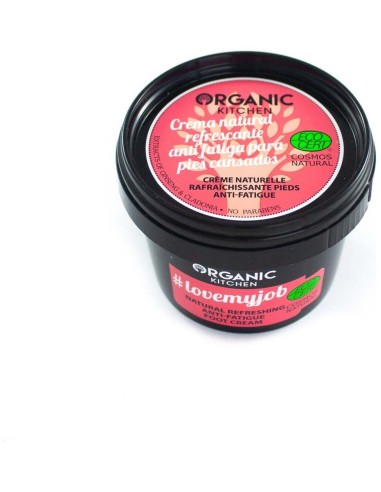 #Lovemyjob Crema Antifatiga Para Pies 100Ml. de Organic Kitchen