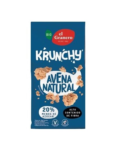 Krunchy Avena Natural Bio 375 G De Granero