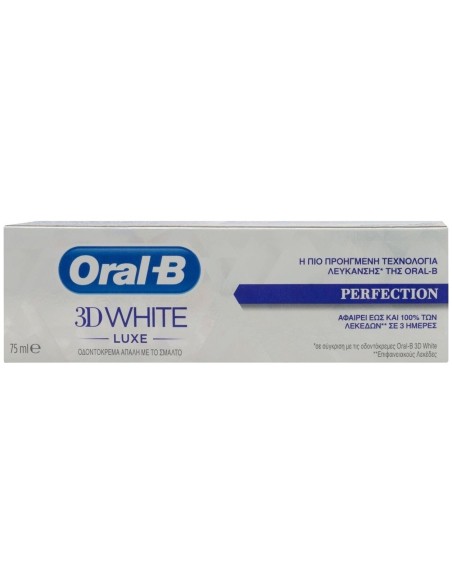 Pasta Dental Oral-B 3D White Luxe Perfection 75 ml