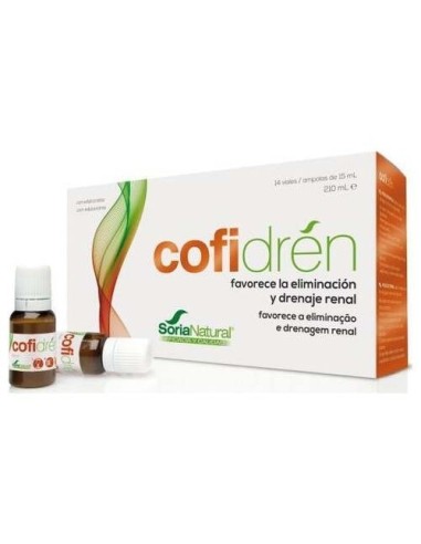 Cofidren 15 Viales Soria Natural  Apoyo Digestivo Natural