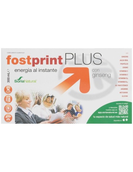 Fost Print Plus Mandarina 20 Viales  Nueva Fórmula Soria Natural