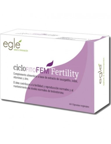 Ciclofitofem Fertility 60 Caps De Egle