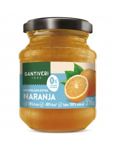 Mermelada Naranja 0% Azucares 270 G De Santiveri