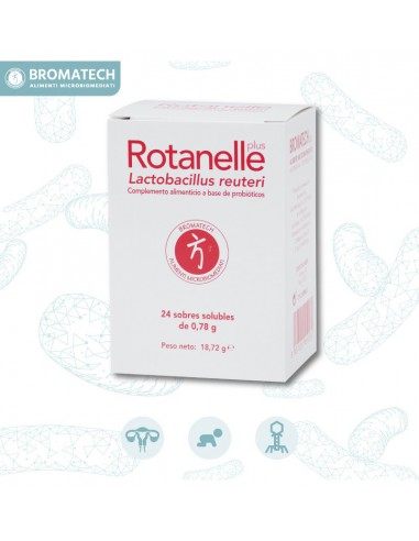 Rotanelle Plus 24 Sobres De Bromatech