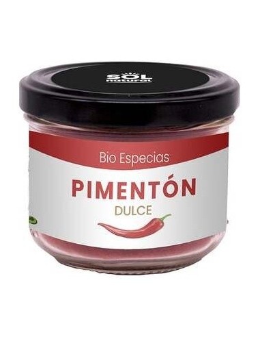 Pimentón Dulce Bio Solnatural 100g  Especia Natural Calidad