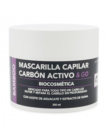 Mascarilla Capilar Carbon Activo 200 Ml De Pharma%26Go