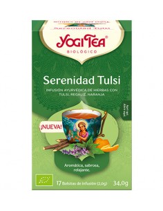 Yogi Tea Serenidad Tulsi 17 Bolsitas X 2 G De Yogi Tea