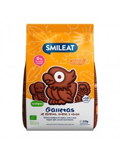 Galletas Infantiles De Avena, Espelta Y Cacao Bio De Smileat