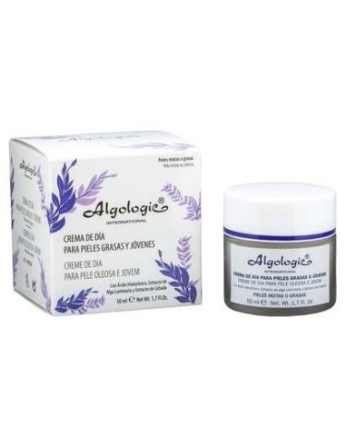 Crema de Día para Piel Grasa Joven 50ml Algologie P0106