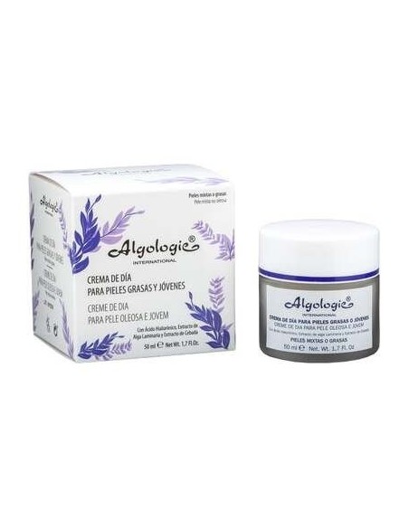 Crema de Día para Piel Grasa Joven 50ml Algologie P0106