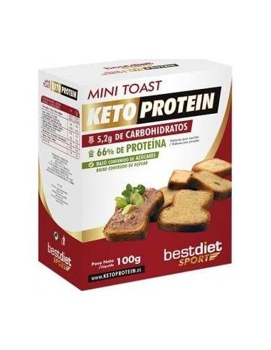 Mini Toast Tostadas Protein 100Gr. de Keto Protein**