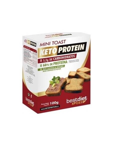 Mini Toast Tostadas Protein 100Gr. de Keto Protein**