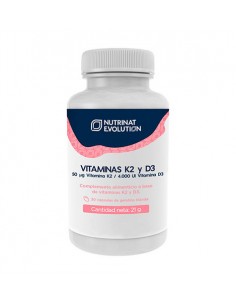 Vitaminas K2 Y D3 30 Caps De Nutrinat E