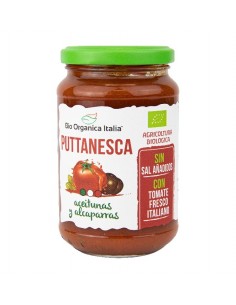 Salsa Tomate Puttanesca 325 Ml De Bioorganic