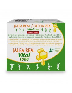 Jalea Real Vital 1500 20 Viales De 10 Ml De Ghf
