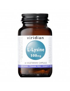 L-Lisina 500 Mg 30 Vcaps De Viridian