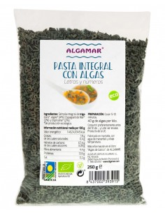 Pasta Integral Con Algas -...
