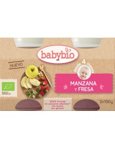 Babybio Manzana Y Fresa de...